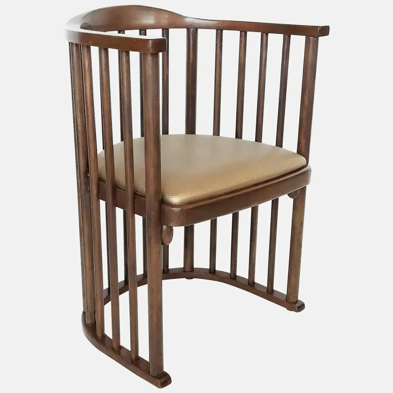 Vintage One or Six Armchairs Designed by Josef Hoffmann