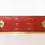 Thumbnail: Mid-Century Modern Red Chinoiserie Credenza or Sideboard with Brass Hardware