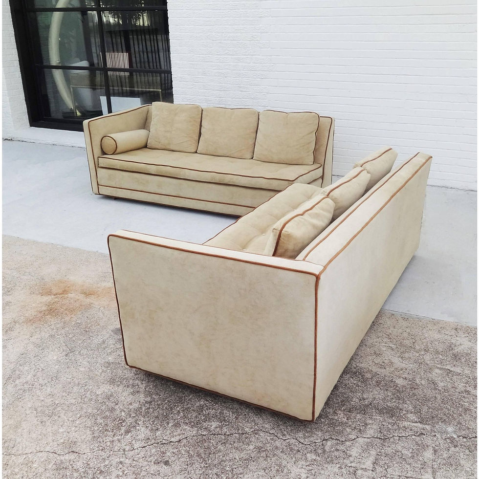Thumbnail: Stunning Two-Piece Harvey Probber Sectional Sofa