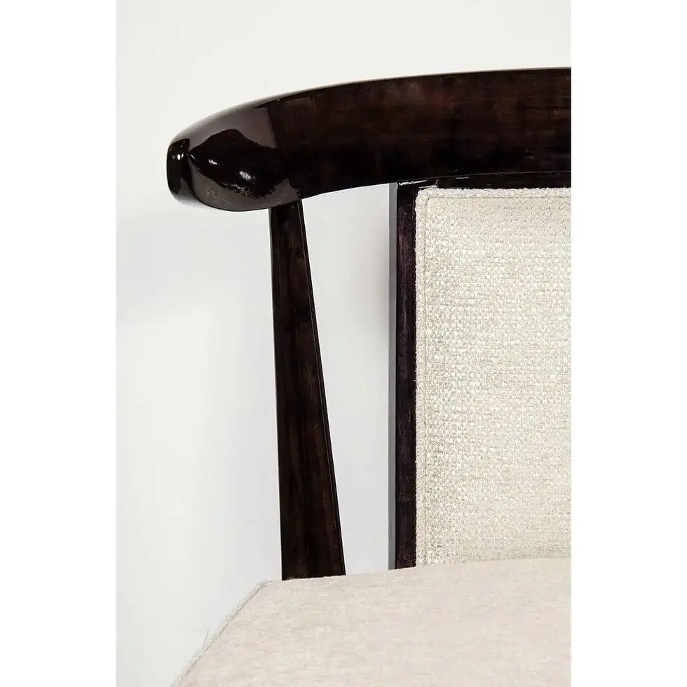 Thumbnail: Pair of Mid-Century Modernist Klismos Slipper Chairs