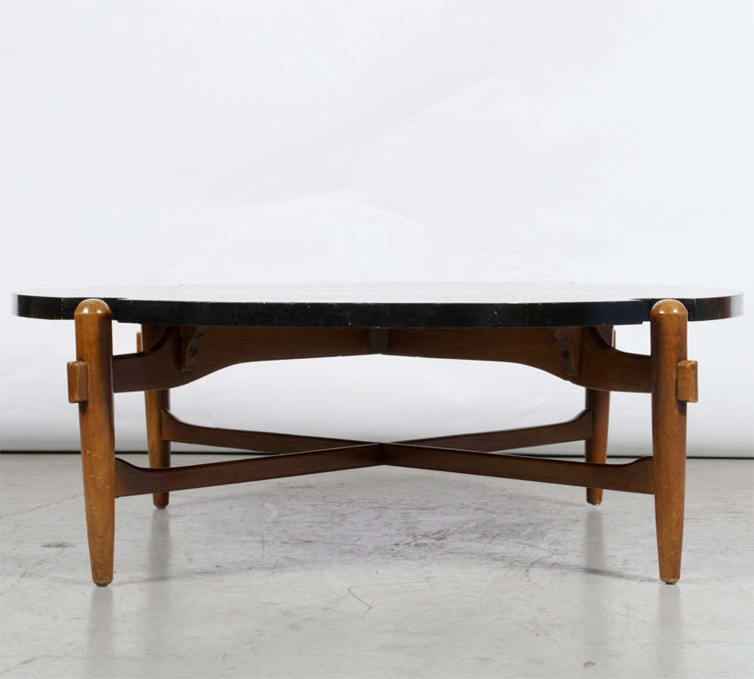 Thumbnail: Cut-Out Coffee Table Attributed to Greta Grossman