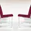Thumbnail: Flat-Bar Chrome Dining Chairs by Milo Baughman for Thayer Coggin