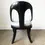 Thumbnail: Pair of Lacquered and Mother of Pearl Inlaid Spoon Back Chairs