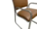 Thumbnail: Eight Charles Gibilterra designed Mid-Century Modern Tubular Dining Chairs