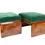 Thumbnail: Pair of Emerald Green Art Deco Benches, circa 1920s