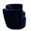 Thumbnail: Vladimir Kagan Navy Blue Velvet Nautilus "Corkscrew" Chairs