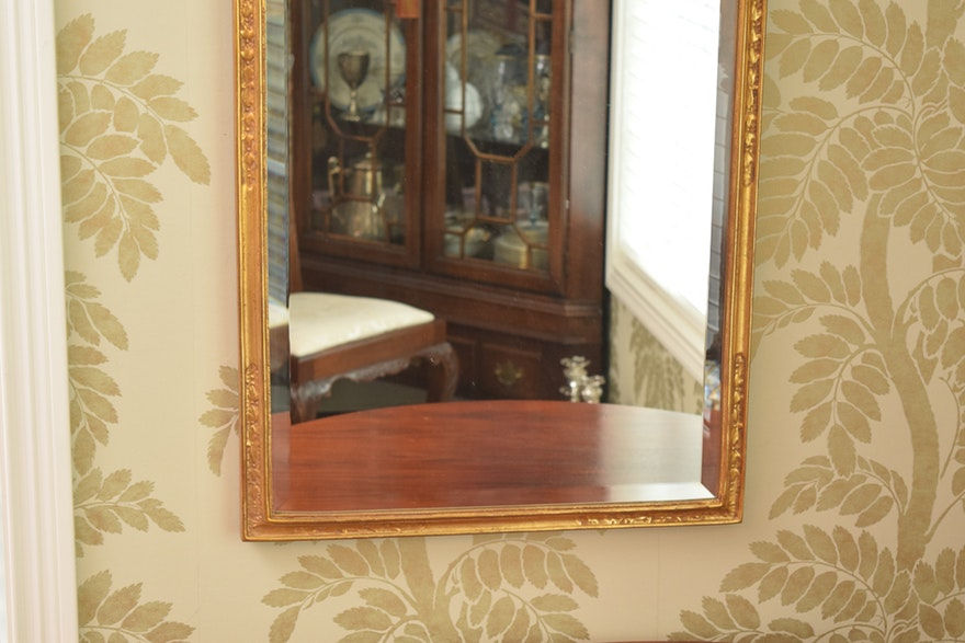 Thumbnail: Pair Architectural George I Gilt-Gesso Mirrors