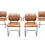 Thumbnail: Set of Four Tanned Cognac Marcel Breuer Cesca Dining Chairs