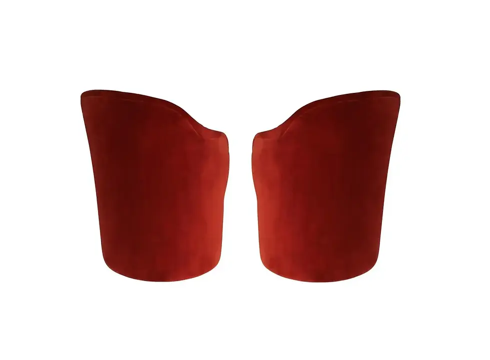 Thumbnail: Set of Eight John Saladino for Dunbar Petal Chairs