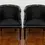Thumbnail: 1940s Pair Neoclassical Lacquered Carved Swan Side Chairs