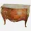 Thumbnail: 20th Century French Louis XV Inlaid Marble and Ormolu Bombe Commode