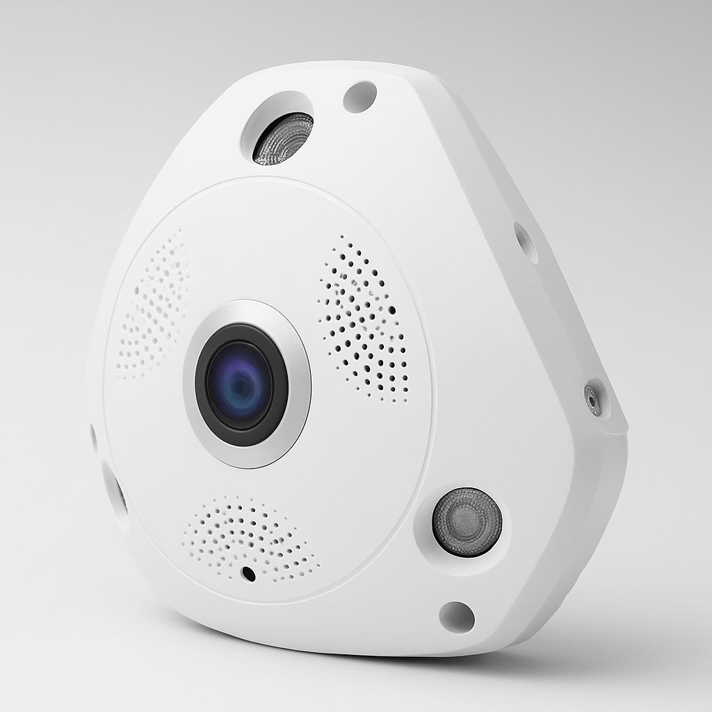 5MP HD Fish Eye Lens Panoramic 4in1 Camera (Triangular)