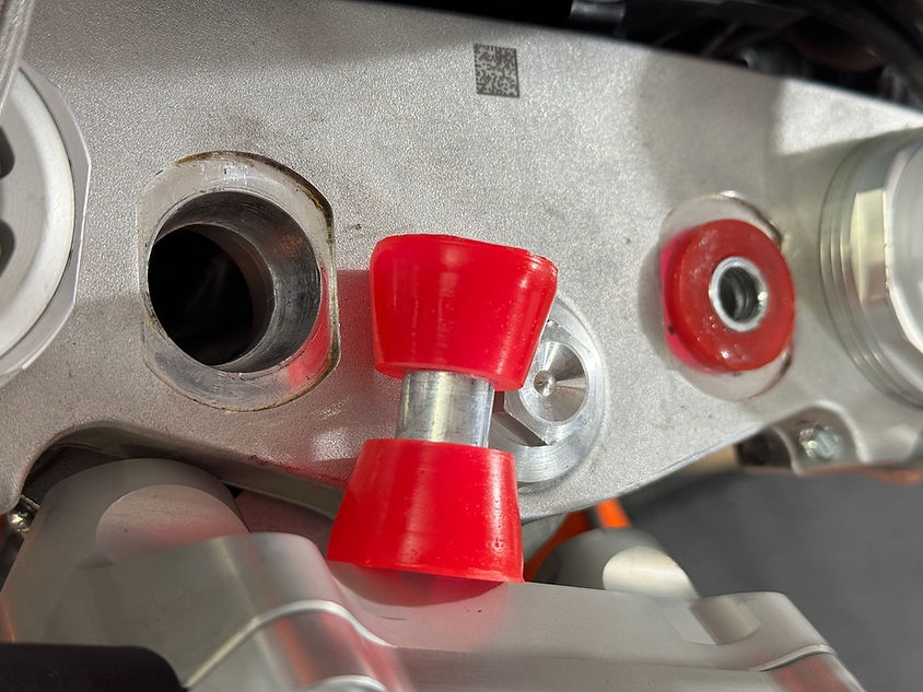 handlebar clamp anti-vibration rubbers for KTM, Husky