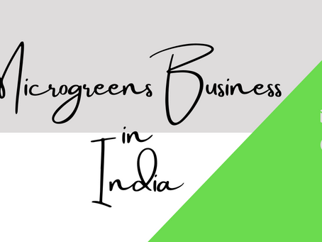 Discover the Rich Potential of Microgreens Farming Business in India