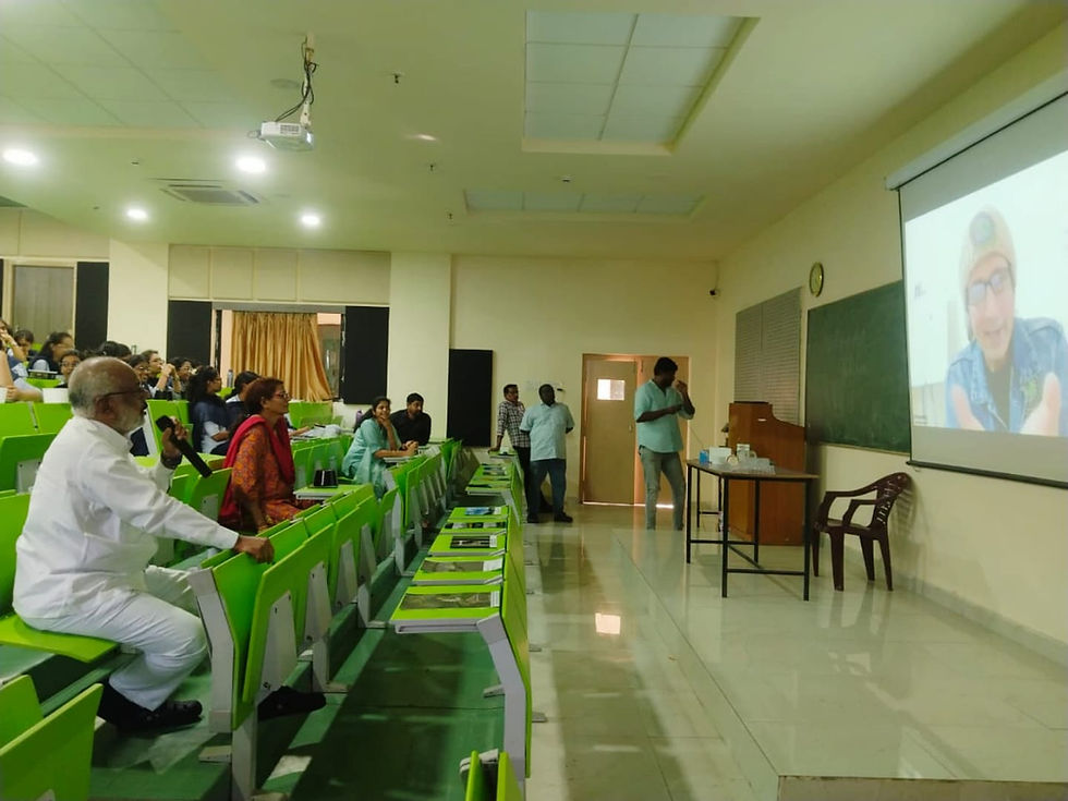 Ravindra G is conducting a Microgreens Workshop at MIMS