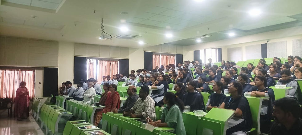 Ravindra G is conducting a Microgreens Training at MIMS