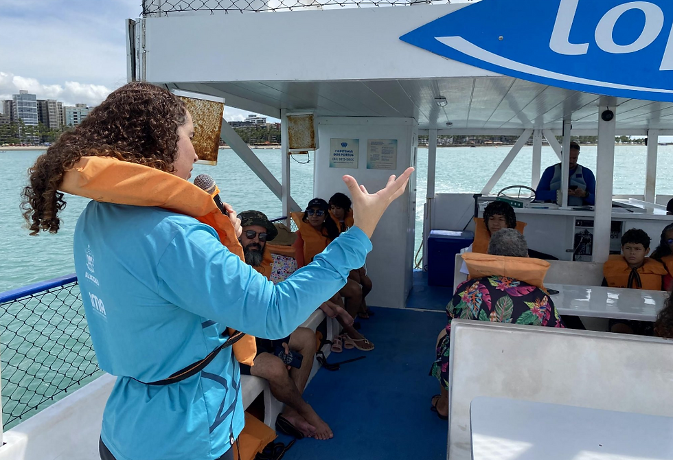 IMA/AL inicia nova edição do projeto Barco Escola nas piscinas naturais