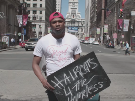 Philadelphia man giving free haircuts to the homeless gets a free barbershop