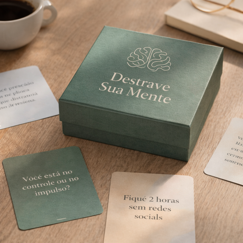 Destrave Sua Mente - O jogo de cartas que tira você do piloto automático