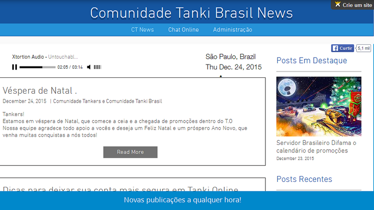 Comunidade News lança sua primeira atualização de design...