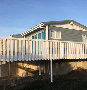 Wooden house painting 