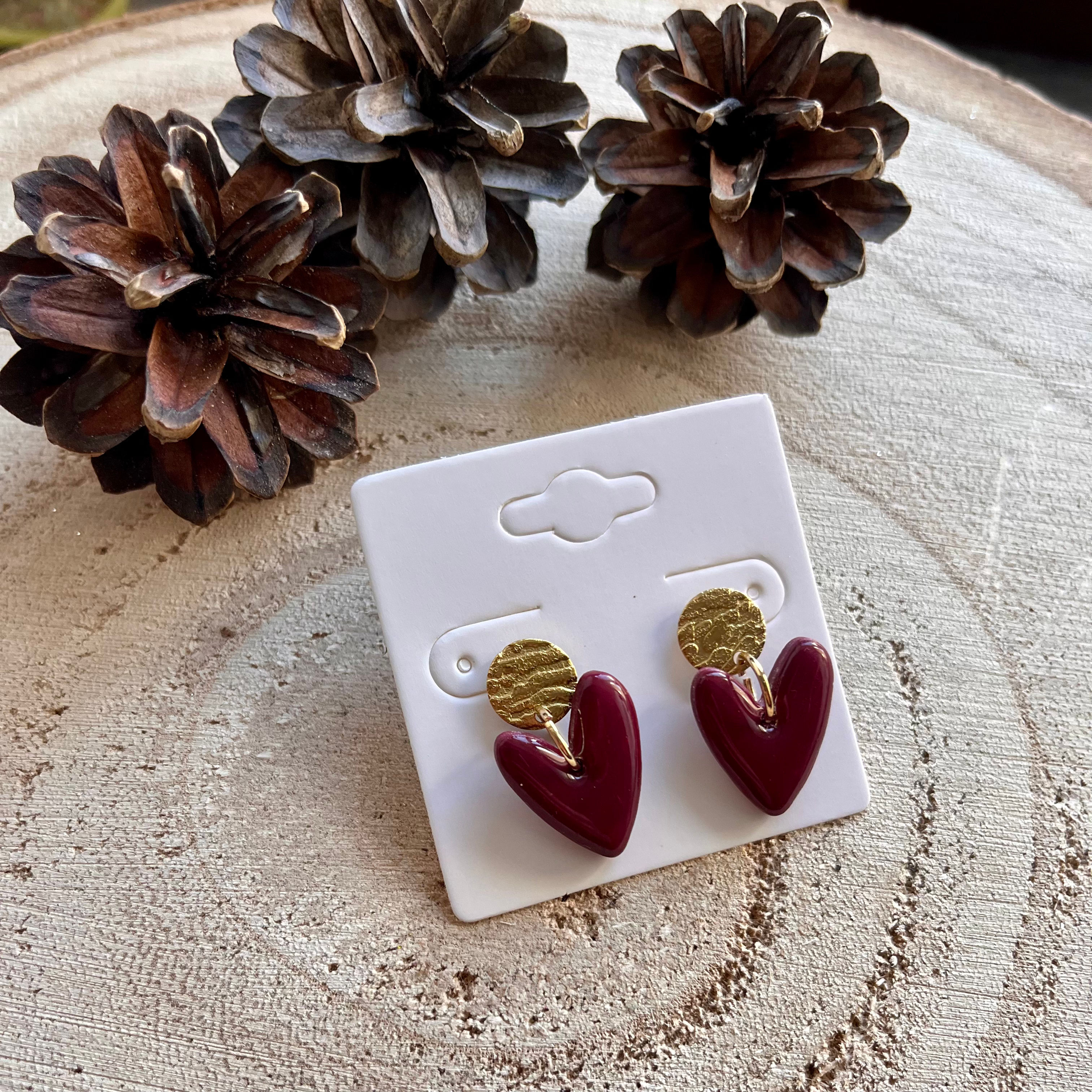 Boucles d’oreilles CŒUR 