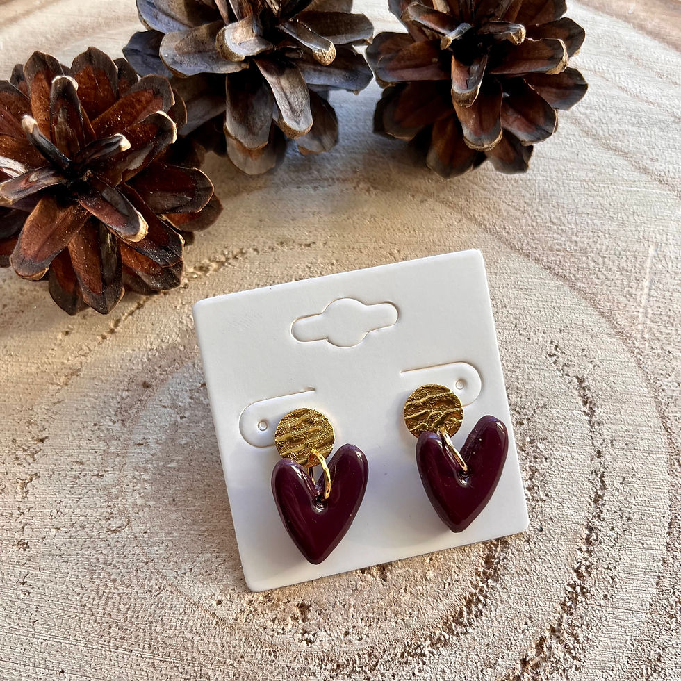Miniature : Boucles d’oreilles CŒUR 