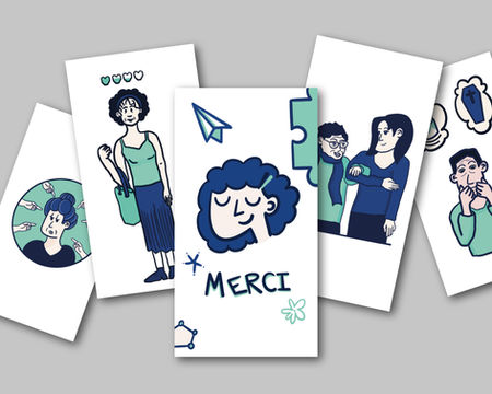 Outils de médiations pour les ateliers ludiques et participatifs de l'association Novum Novem