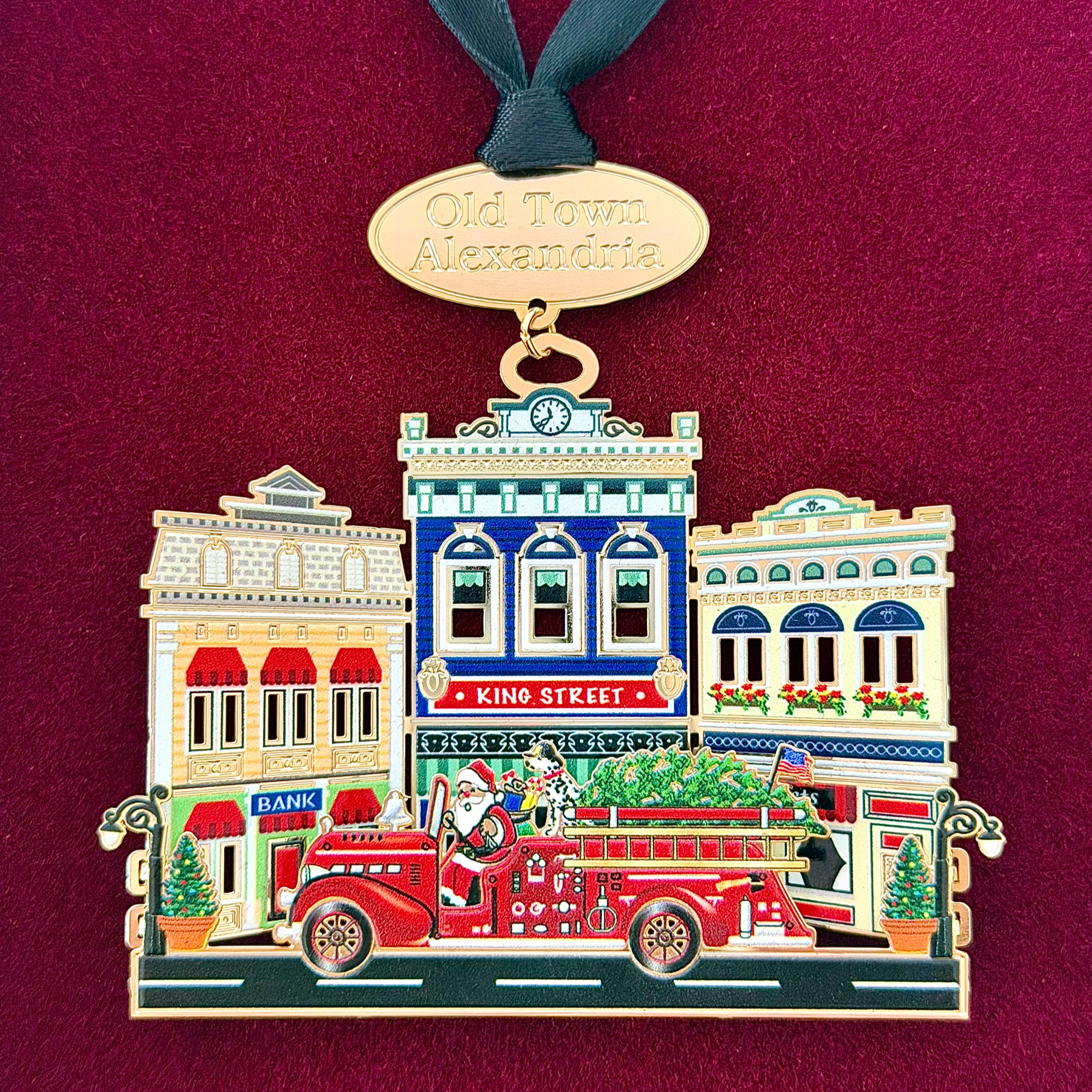 King Street Metal Ornament