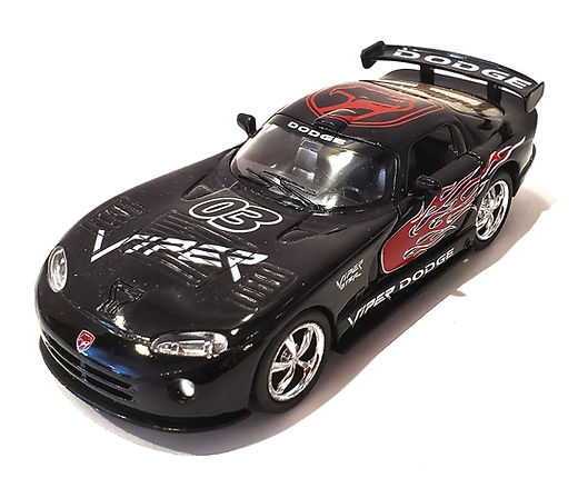 SEE VIDEO !! Vintage 2001 New-Ray Dodge Viper GTS RC CAR
