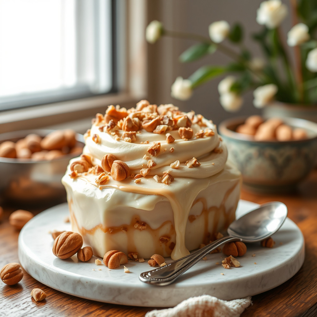 White Choc Hazelnut Cream