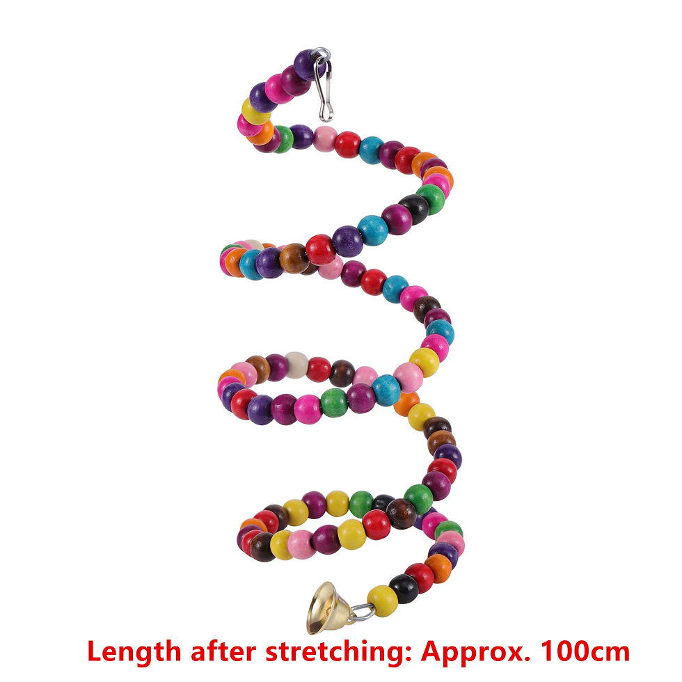 Thumbnail: Bird Toys Set Swing Chewing 