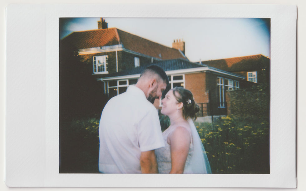 Instax Wedding Photos | King's Lynn Wedding Photographer | Ben Chapman Photos