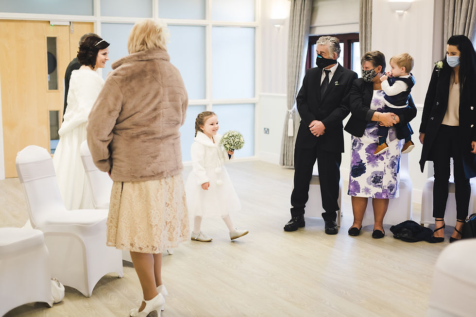Spalding Registry Office wedding photo
