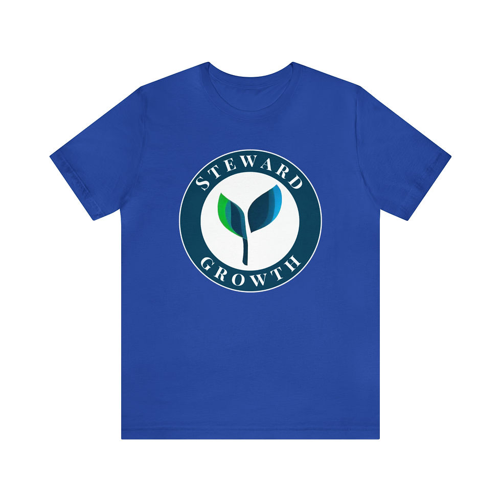 Thumbnail: Steward Growth Unisex Jersey Short Sleeve Tee