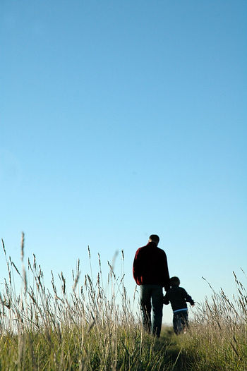 Love between father and son