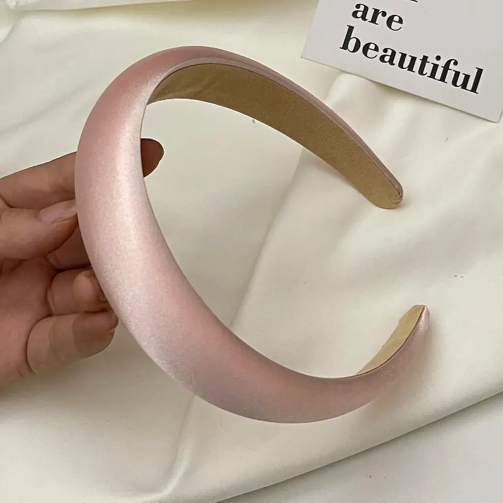 Thumbnail: High Quality Satin Silk Hair Bands
