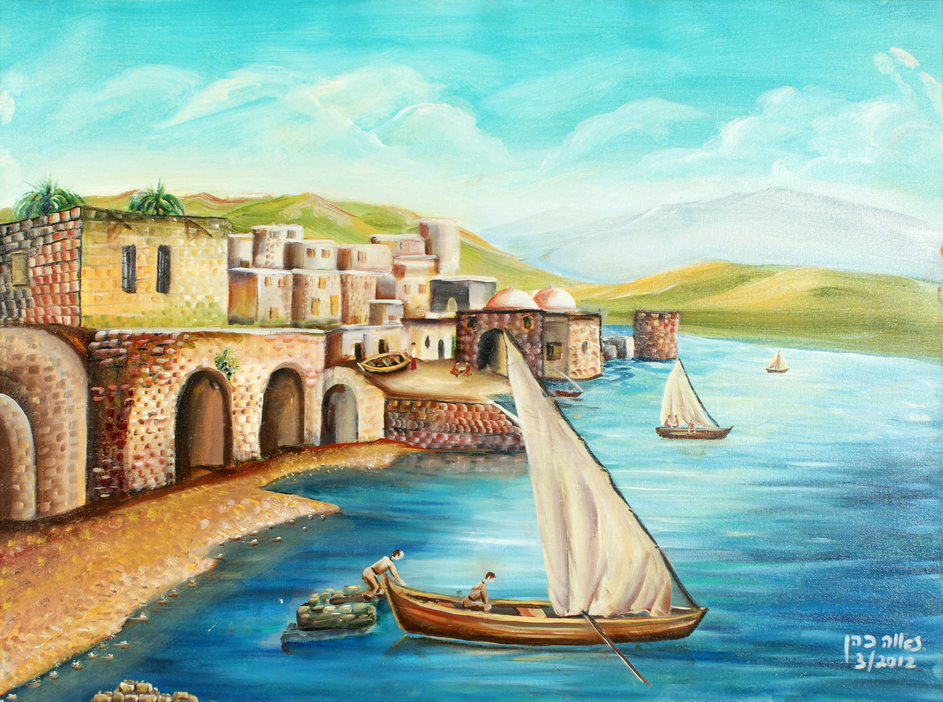 80x90 -טבריה שנת 1880