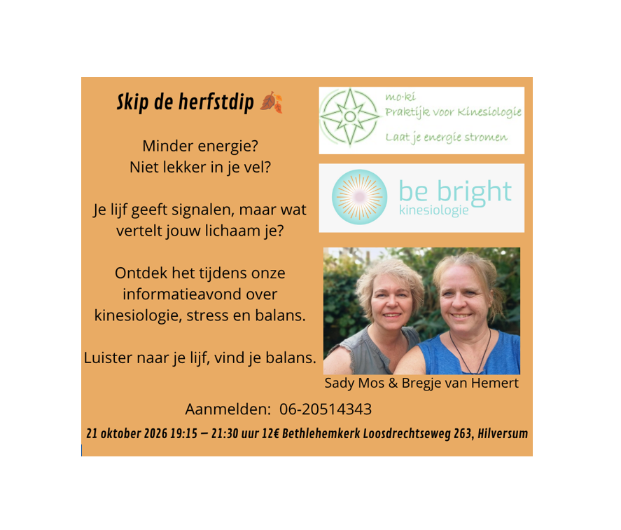 Skip de herfstdip: met energie het donkere seizoen door!