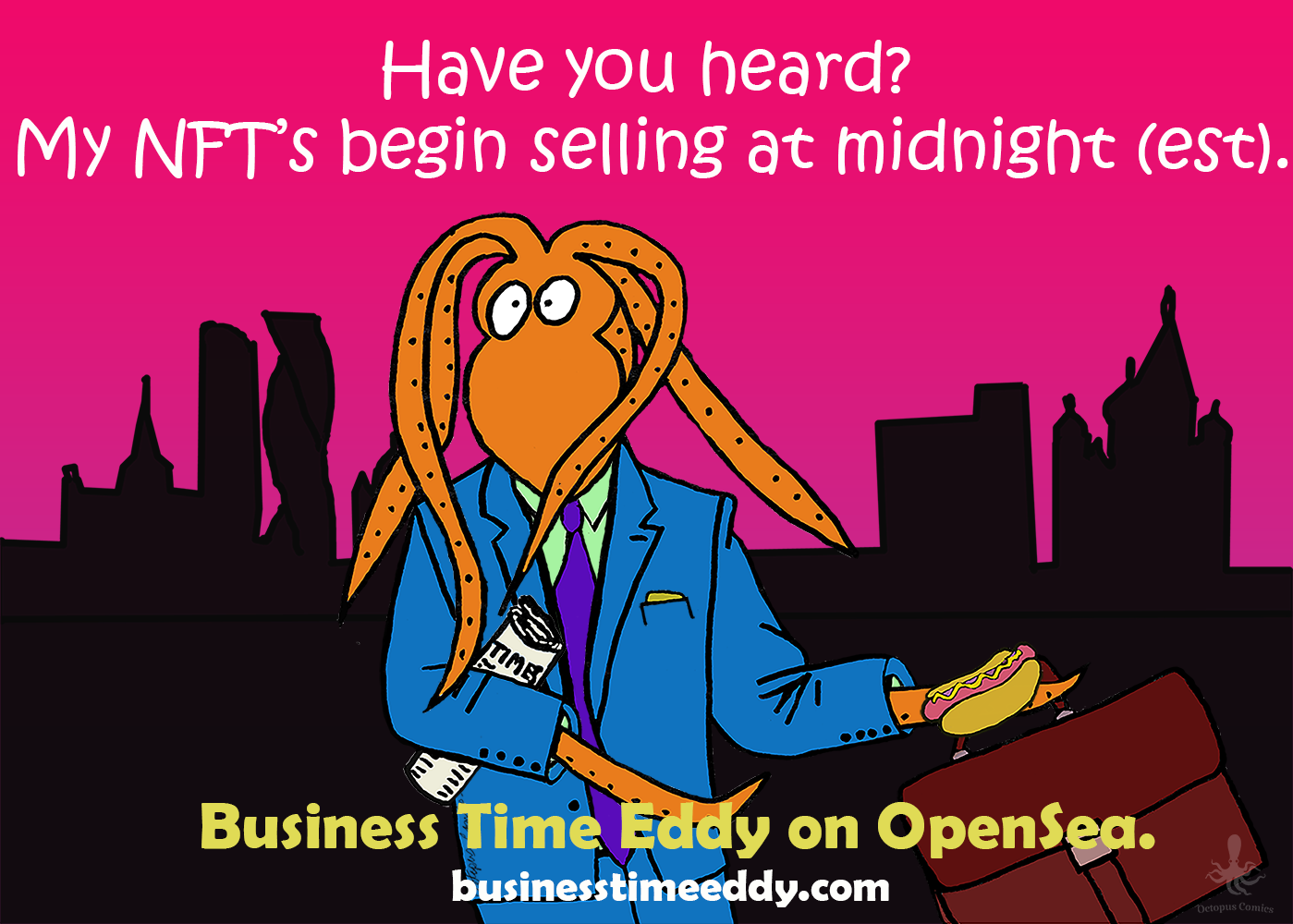 Business Time Eddy is now for sale. We started listing them last night. content media