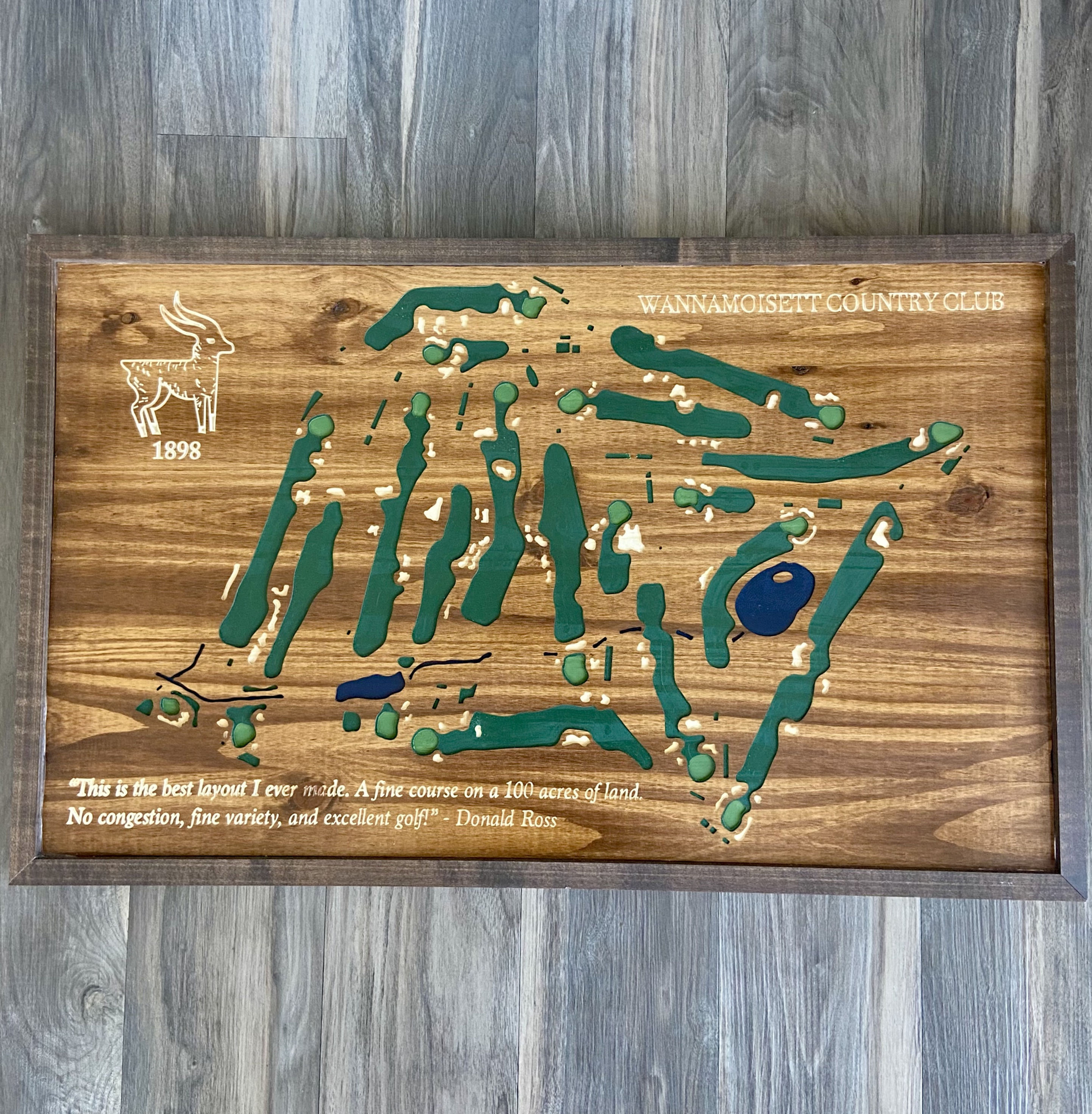 Custom Course Map