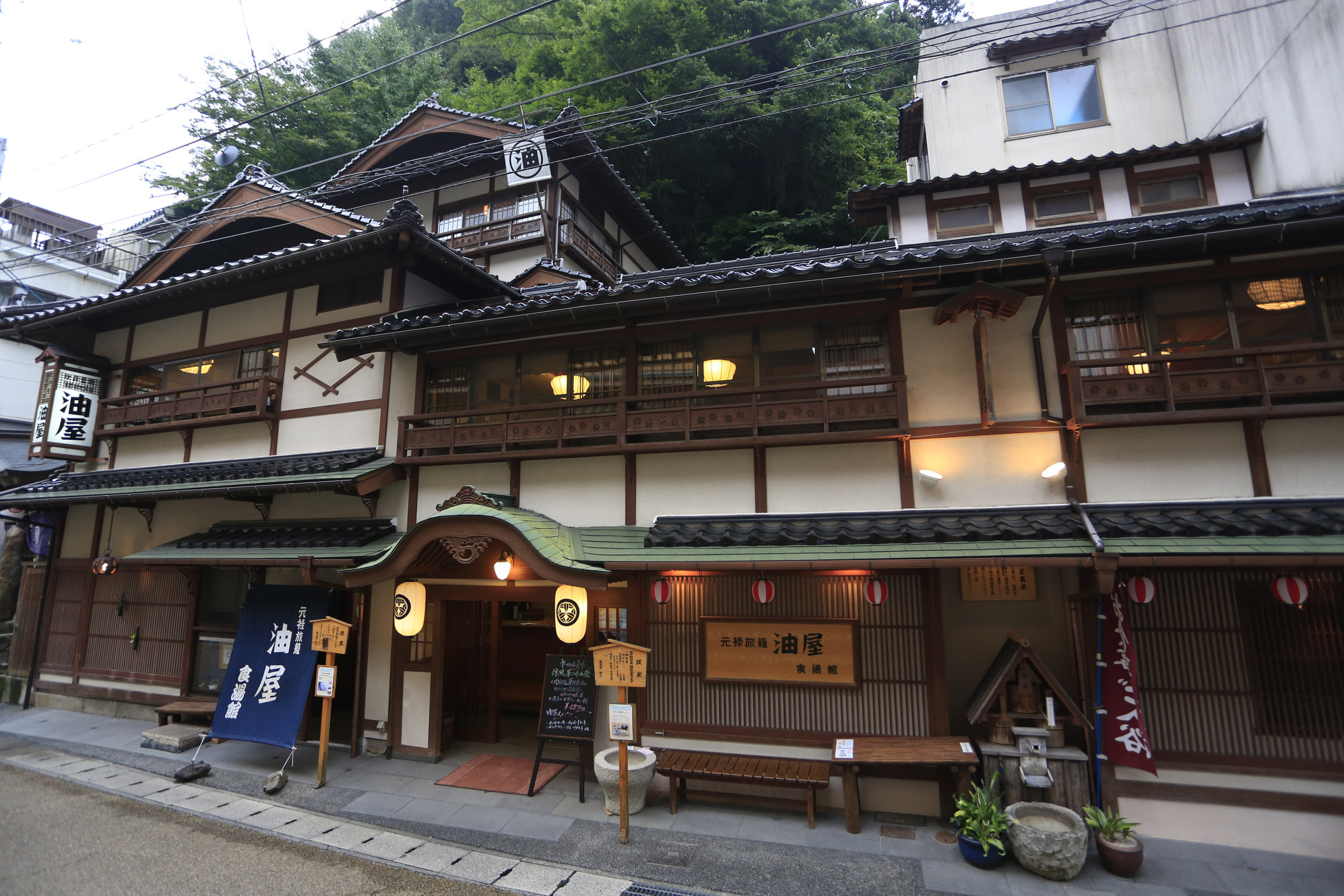 公式 岡山県 湯原温泉 元禄旅籠 油屋 全室温泉風呂付