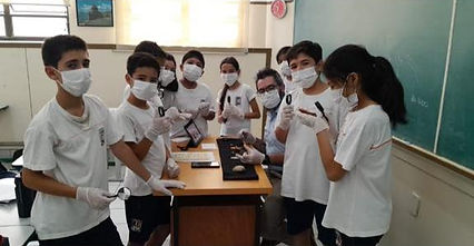 Aula de laboratório - em sala