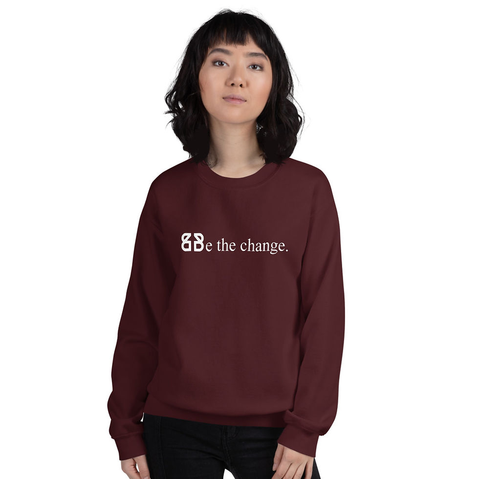 Thumbnail: BBM- Be the change- Unisex Sweatshirt