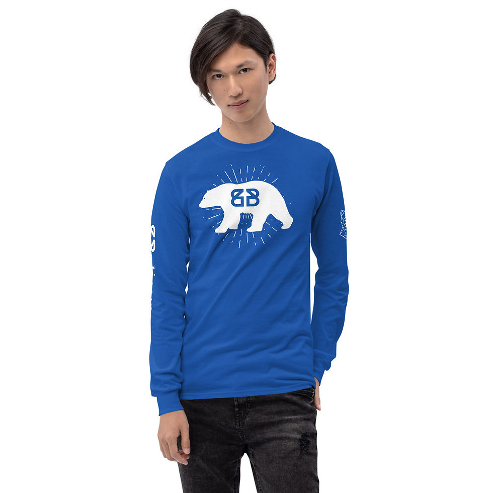Thumbnail: BBM- LIGHT BEARER- Men’s Long Sleeve Shirt