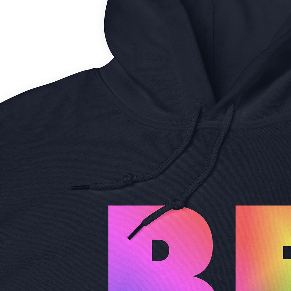 Thumbnail: Be The Change. Unisex Hoodie