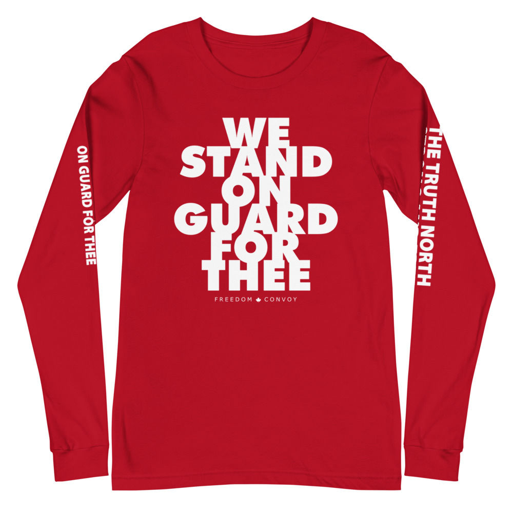 WE STAND-Unisex Long Sleeve Tee  