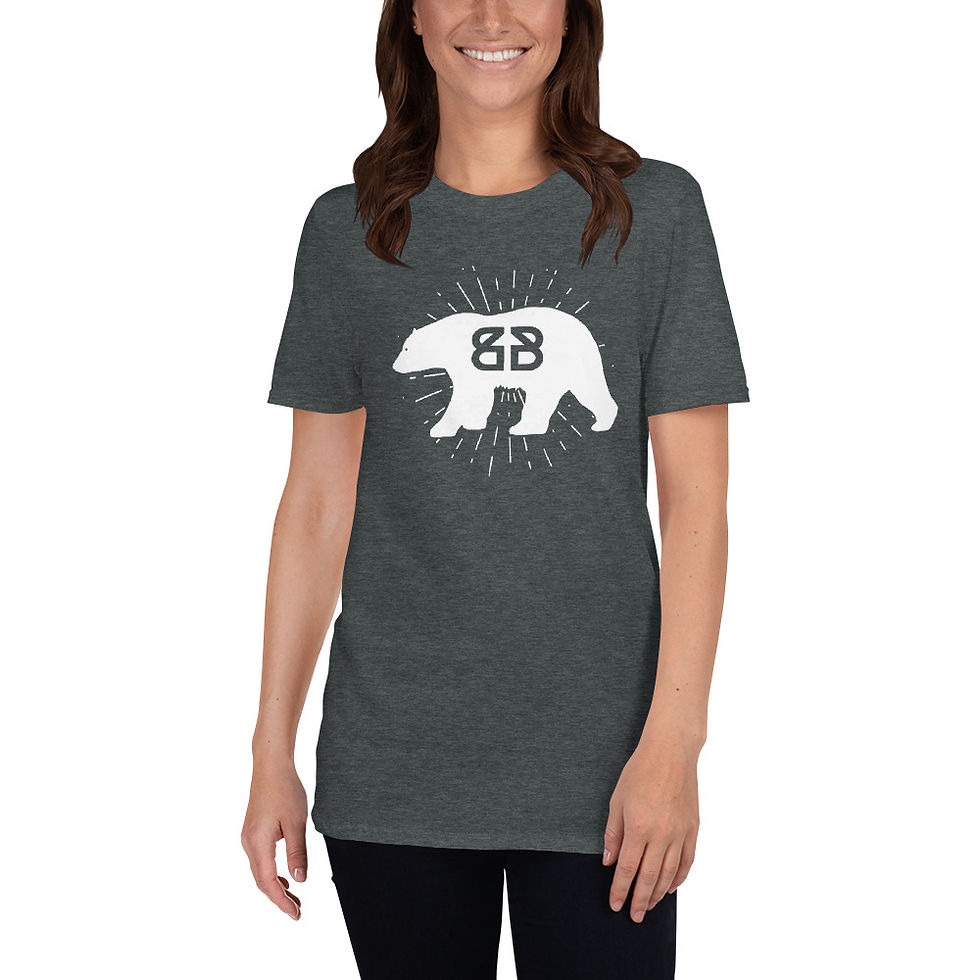 Thumbnail: BBM- LIGHTBEARer- V Short-Sleeve Unisex T-Shirt