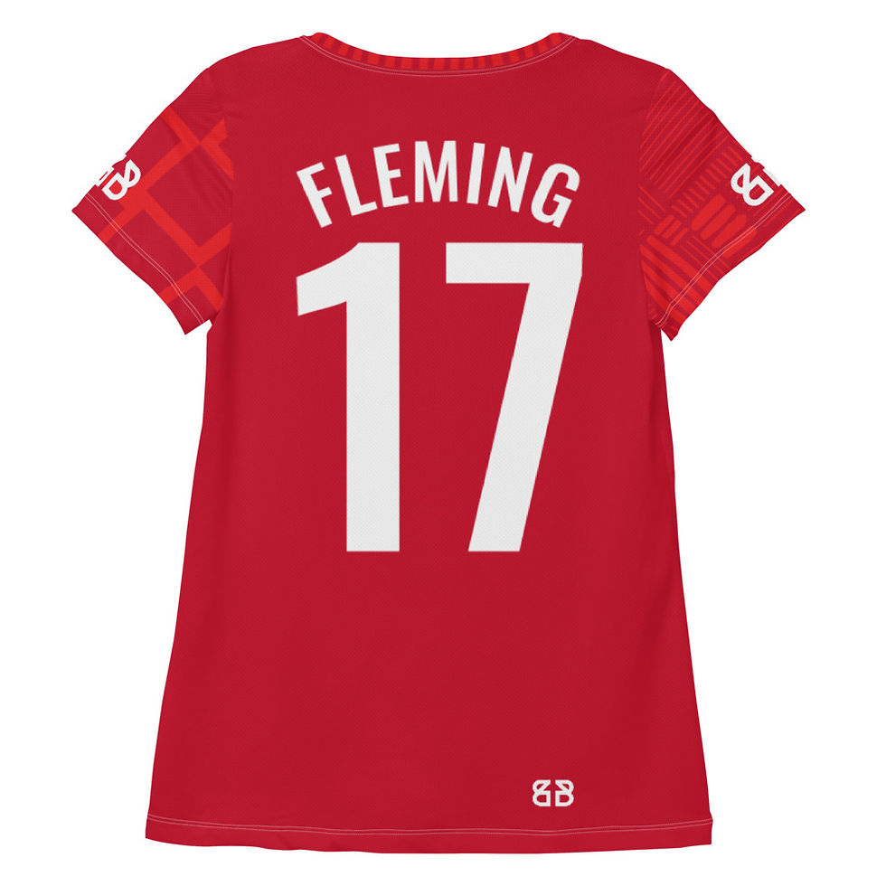 Thumbnail: All-Over Print Women's Athletic T-shirt