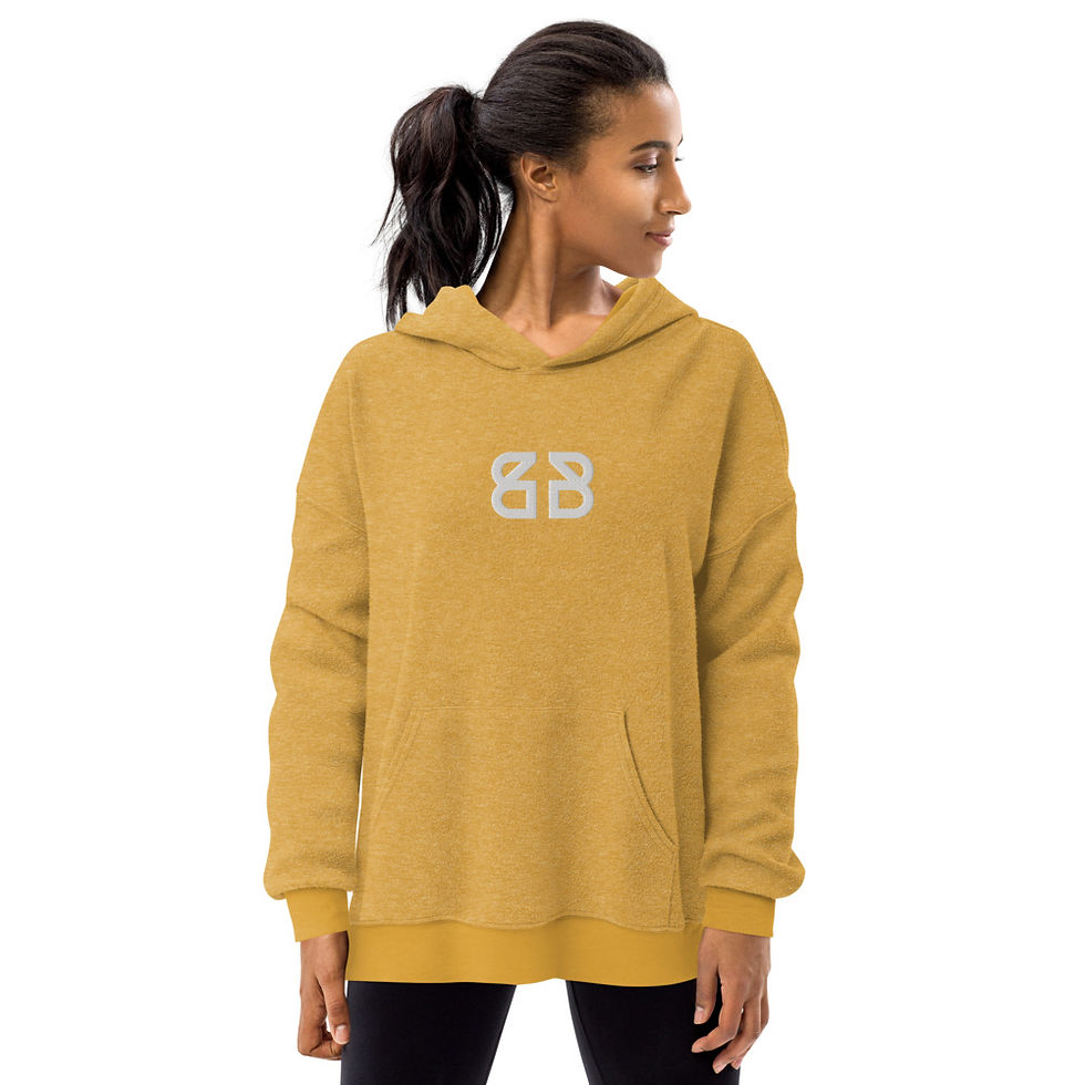 Thumbnail: BBM-Unisex Sueded Fleece Hoodie